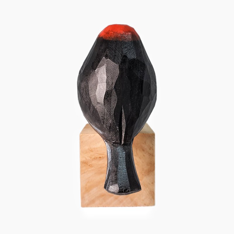 Australasian Robin Hand Craft Bird Figurine