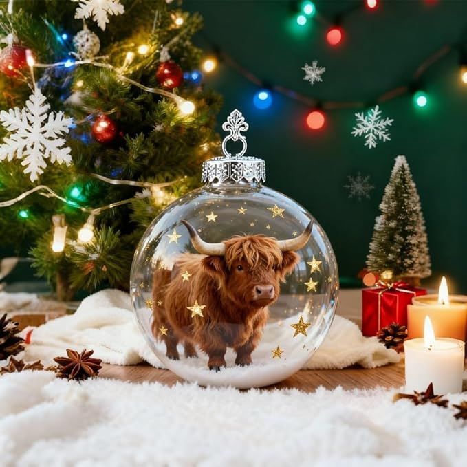 🐂2026 Wildlife Wonders CollectionTM Crystal Glass Ornament