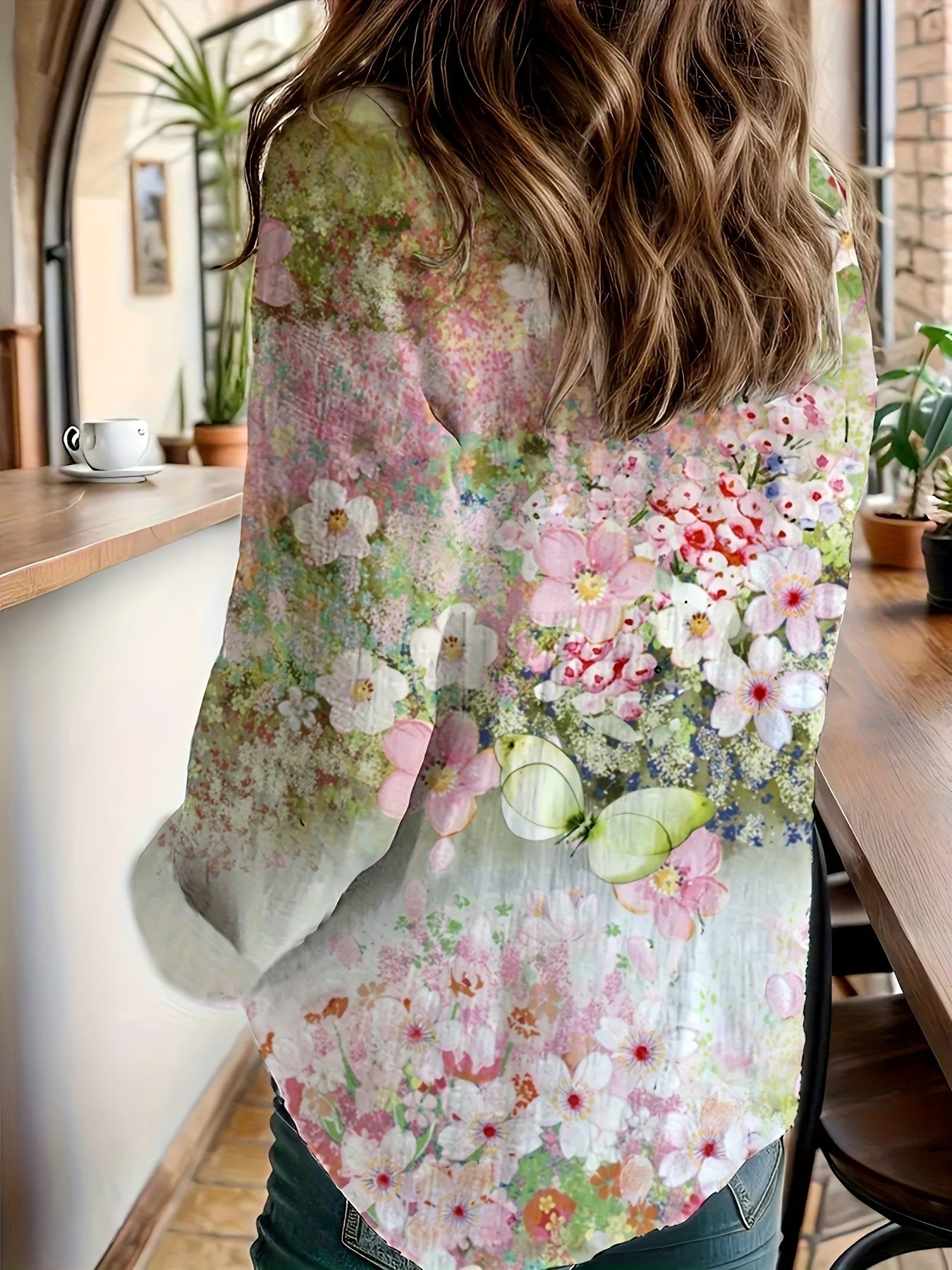 Whimsical Bloom Shirt