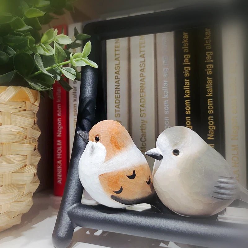 Canada Jay Sculpted Hand-Painted Bird Figure