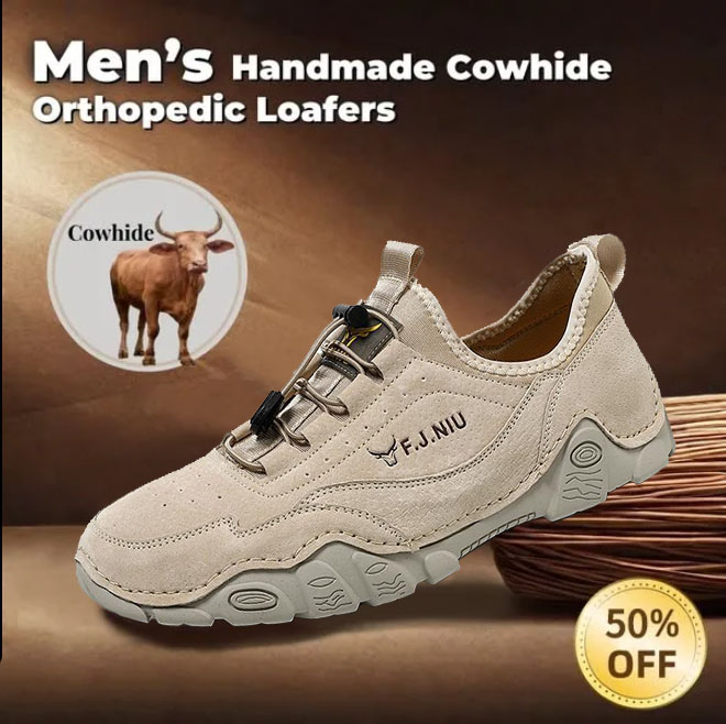 Last day 50% off 🔥⏱️Christmas sale⏱️🔥Men's authentic suede casual shoes