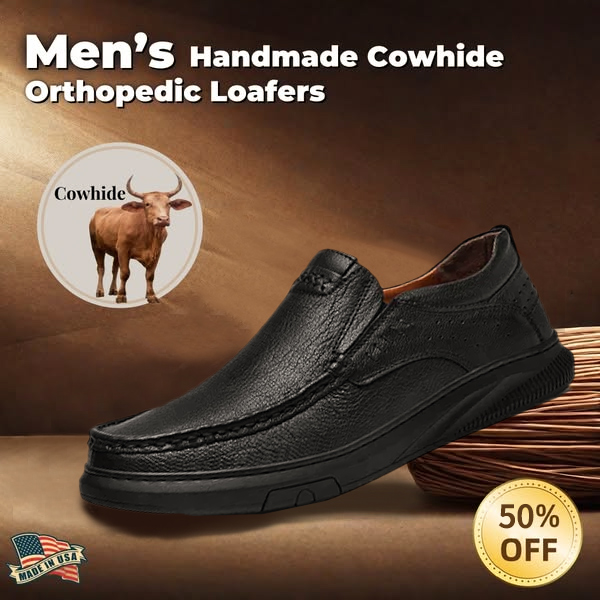 Men's Comfortable Genuine Leather Orthopedic Loafers