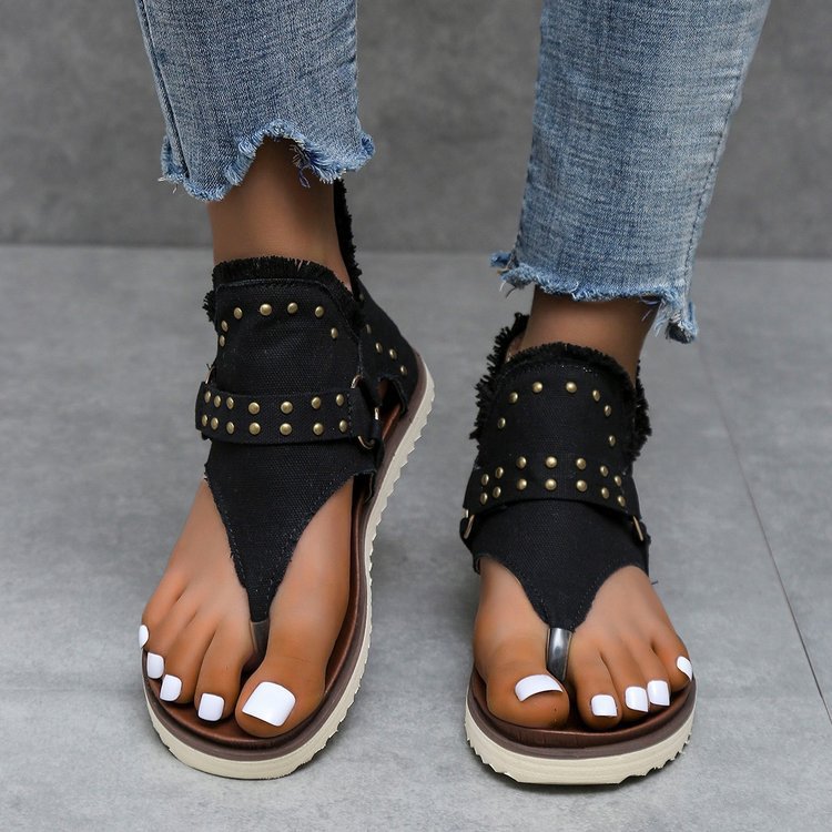 🔥Last Day Promotion 50% OFF - Women's Casual Denim Orthopedic Sandals