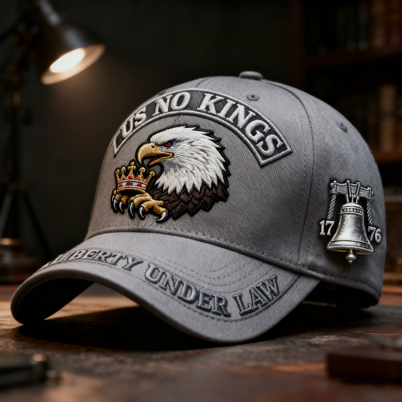 America No Kings  Baseball Cap