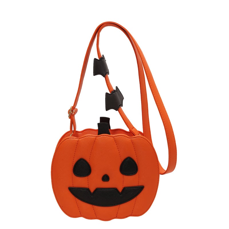 Halloween crossbody pumpkin bag