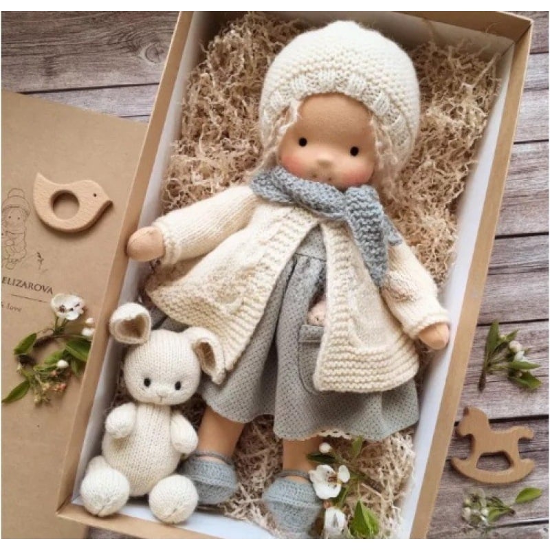 🎁🎁The Best Christmas Gift for Kids-Handmade Waldorf Doll👧(Buy 2 Free Shipping)