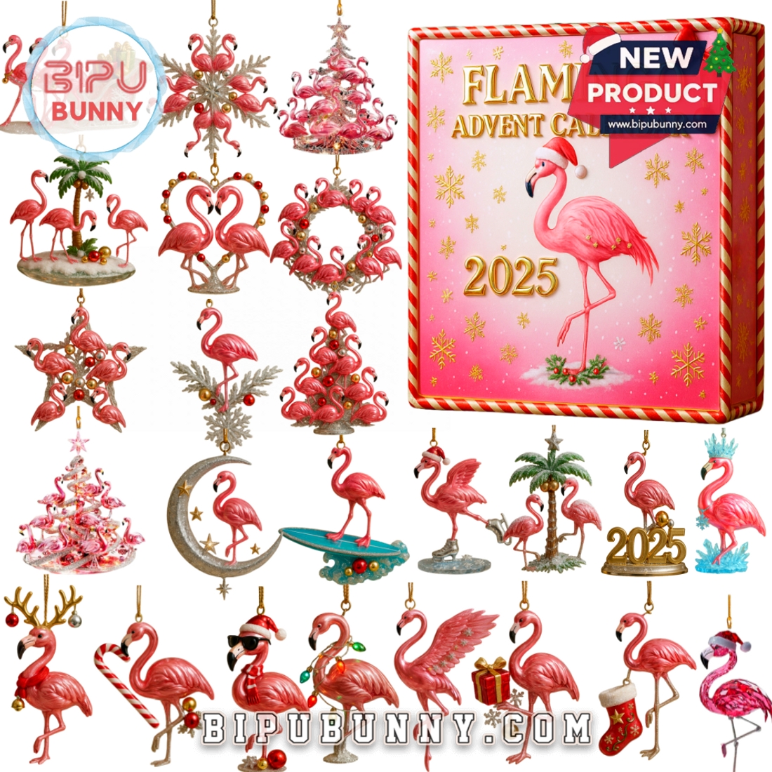 Flamingo Advent Calendar 2025