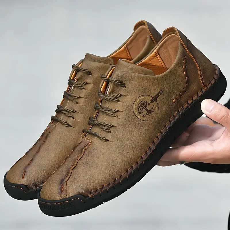 ⏰Limited Time Sale 65% OFF-Men'S Big & Tall Casual Loafers - Slip-Resistant Non-Slip Rubber Sole, Cushioned EVA Insole