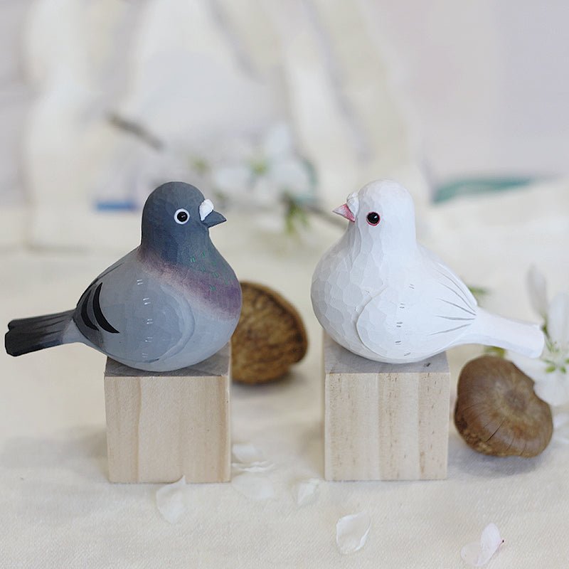 Pigeon Figurines �C Unique Home Decor