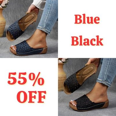 💥Hot Special Discount 70% OFF💥Breathable orthopedic open-toe slippers for women, with soft cushioning. Arch support