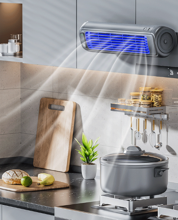 New electric fan, ultra-light vertical circulating silent wind