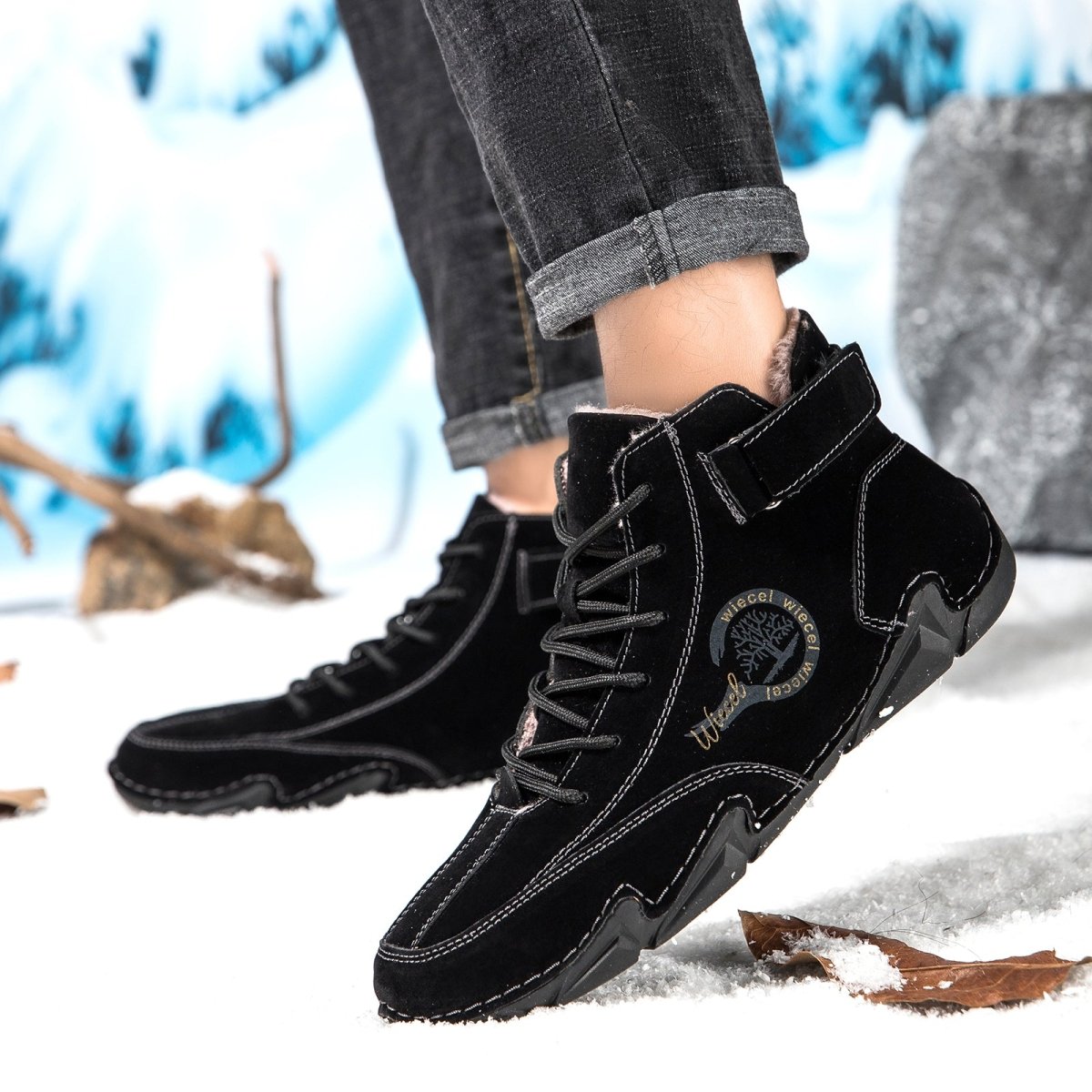 Finddbest™ - Waterproof Leather Barefoot Shoes