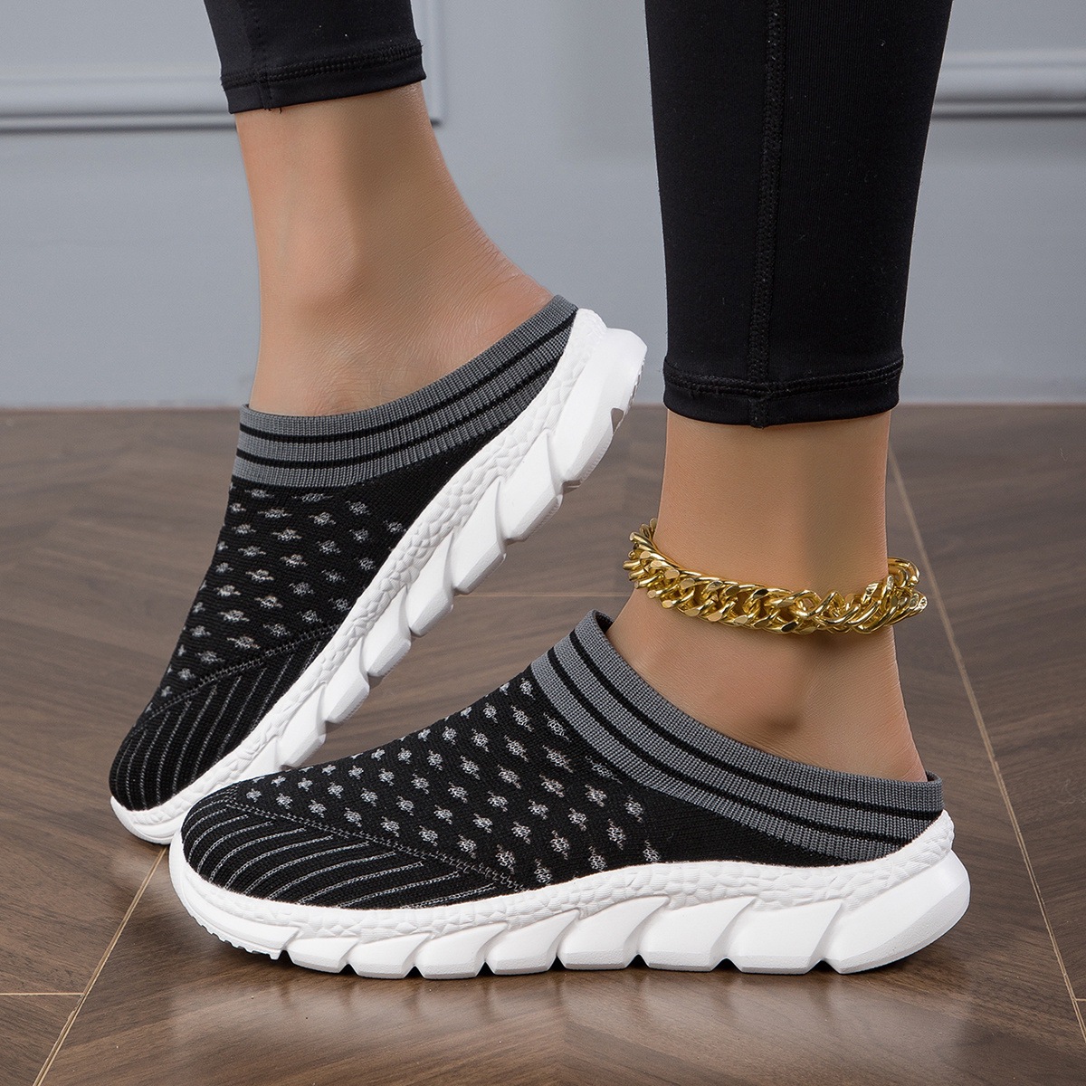 Breathable Fly Knit Sneakers For Women