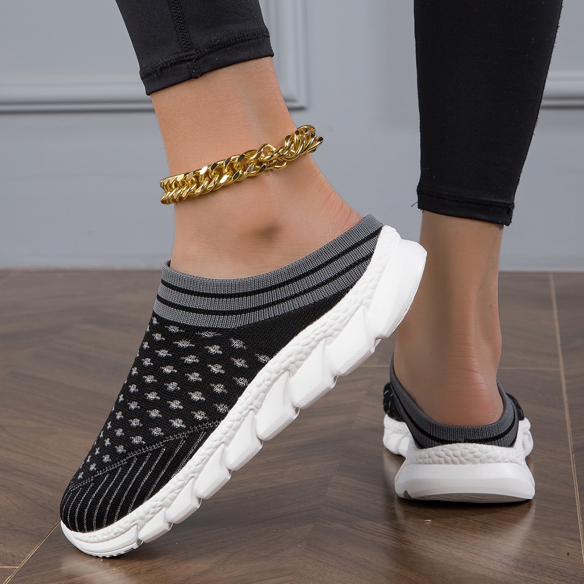 Breathable Fly Knit Sneakers For Women