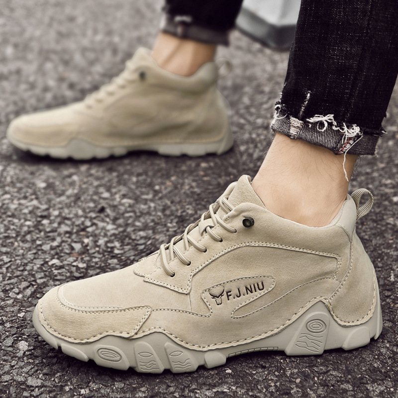 🔥Hot-selling-Men's non-slip genuine leather orthopedic shoes with arch support