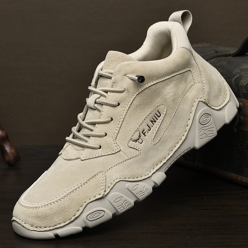 🔥Hot-selling-Men's non-slip genuine leather orthopedic shoes with arch support