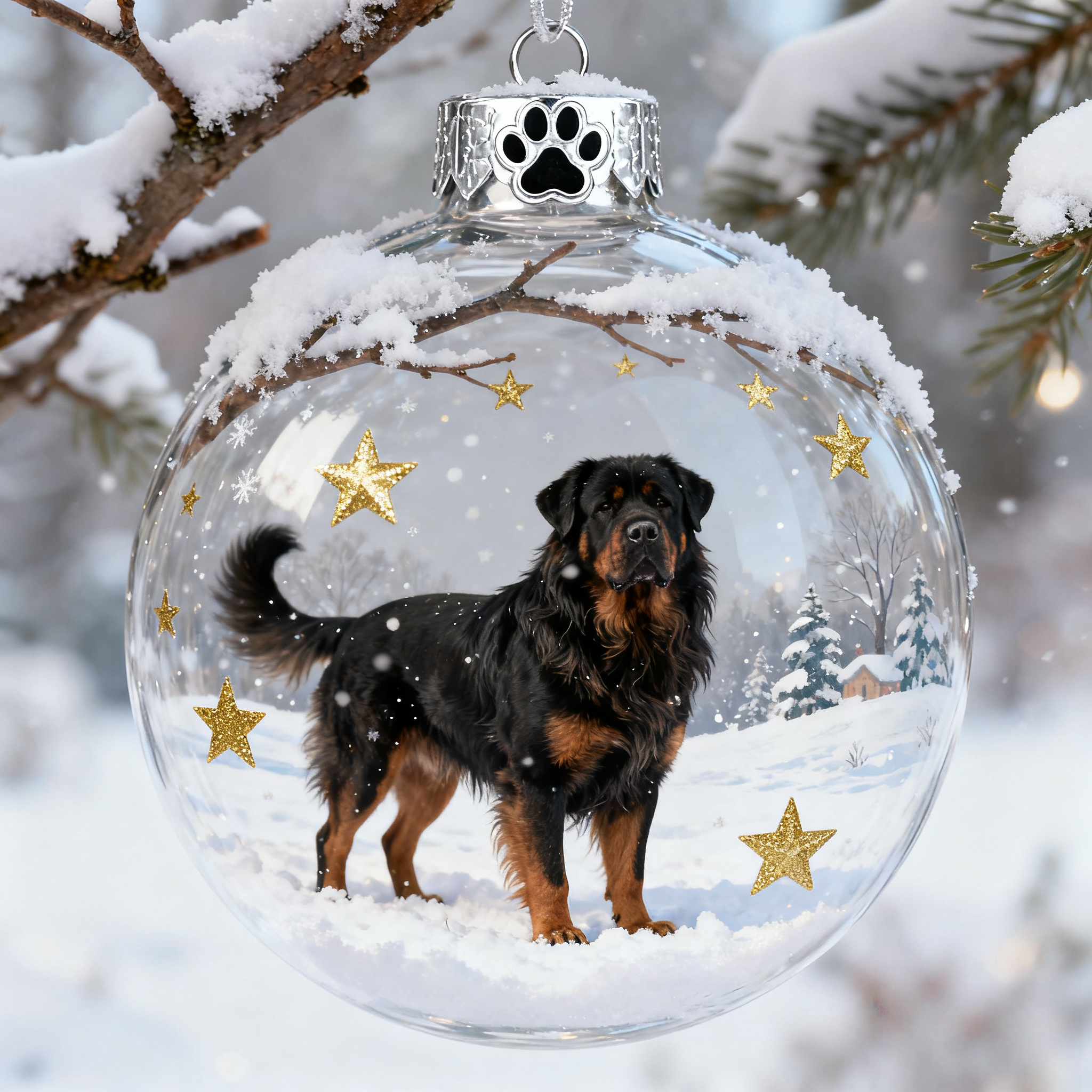 🔥LAST DAY 60% OFF-🐶Canine Crystal Glass Decoration Set