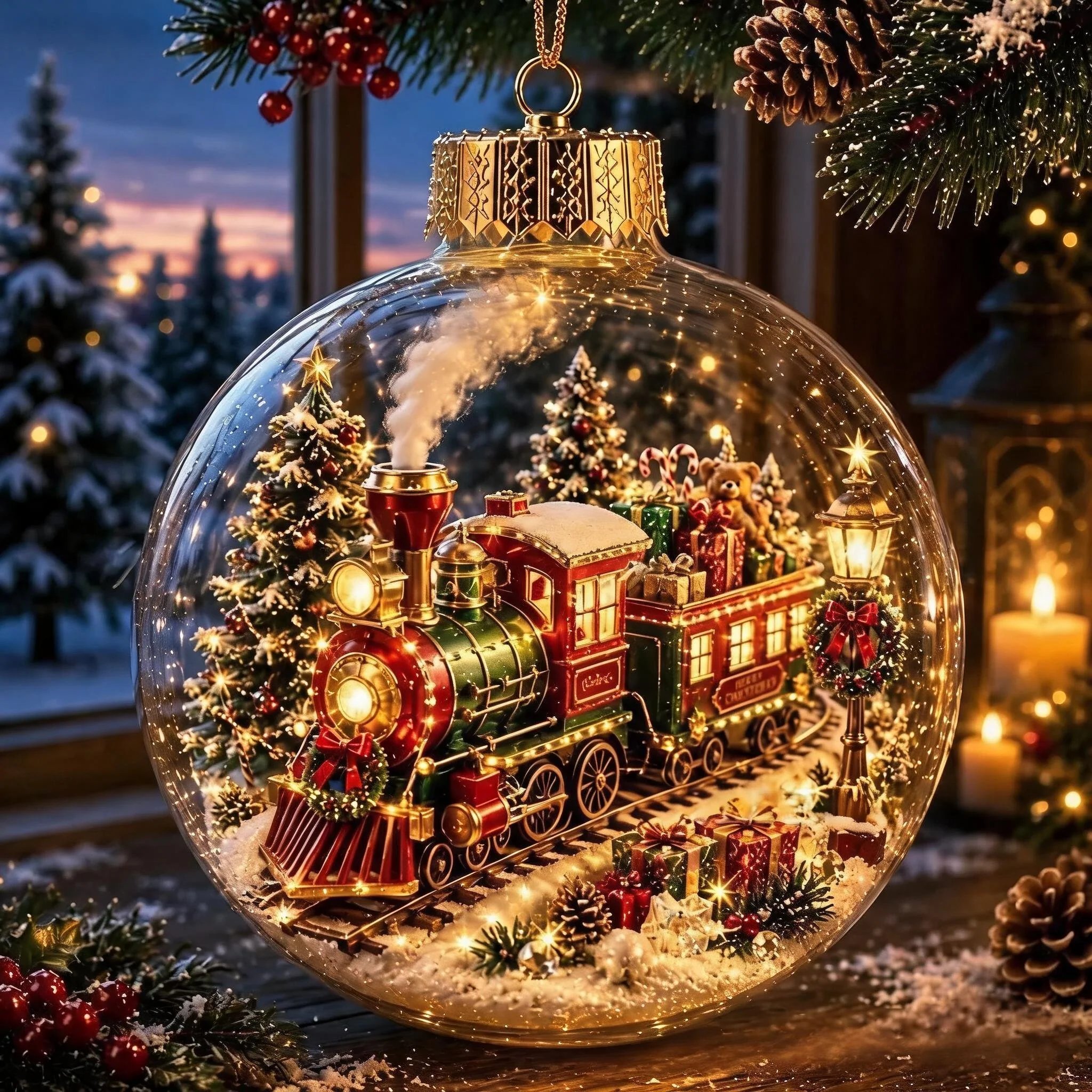 ✨LAST DAY 70% OFF✨ - 🎄Glowing Christmas Ornament🎅