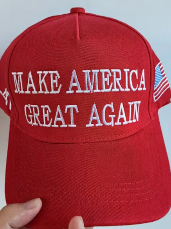 Findbestes® Cotton Was Right About Everything Letter Printed Men's Duck Bill Baseball Cap