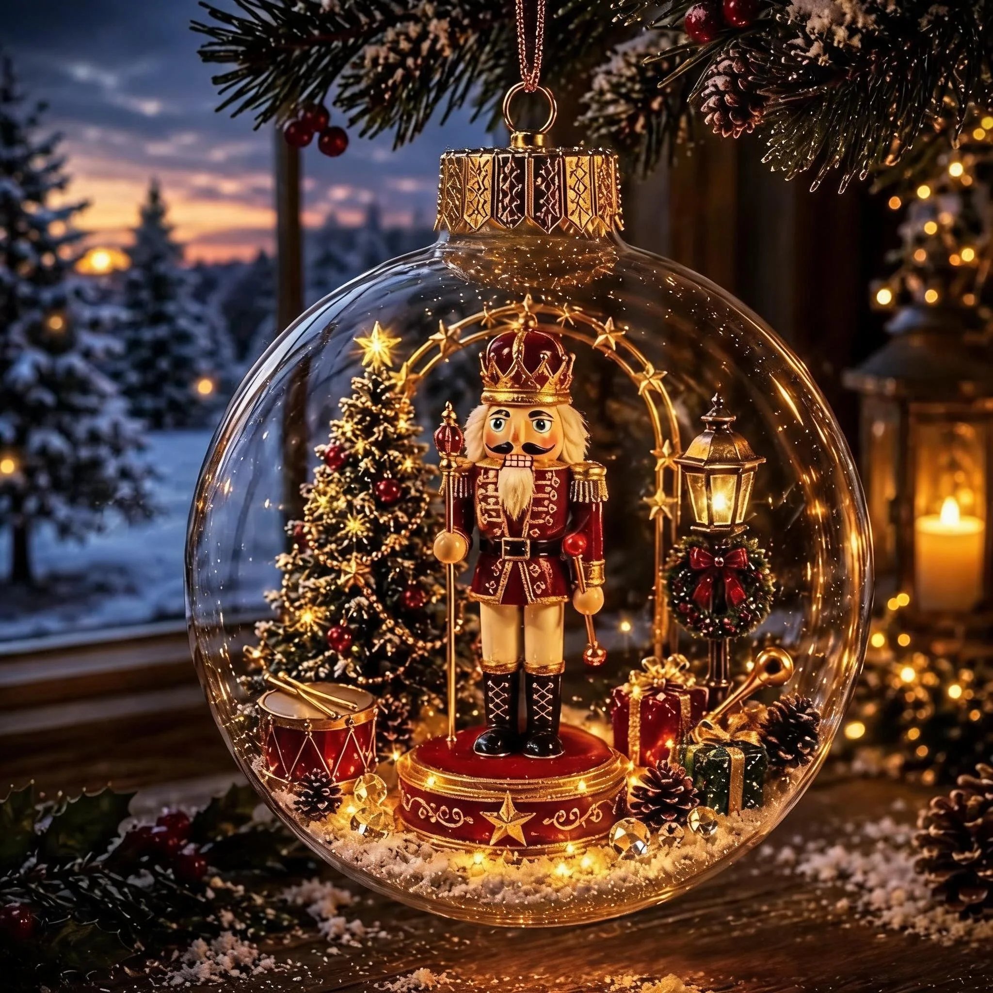 ✨LAST DAY 70% OFF✨ - 🎄Glowing Christmas Ornament🎅