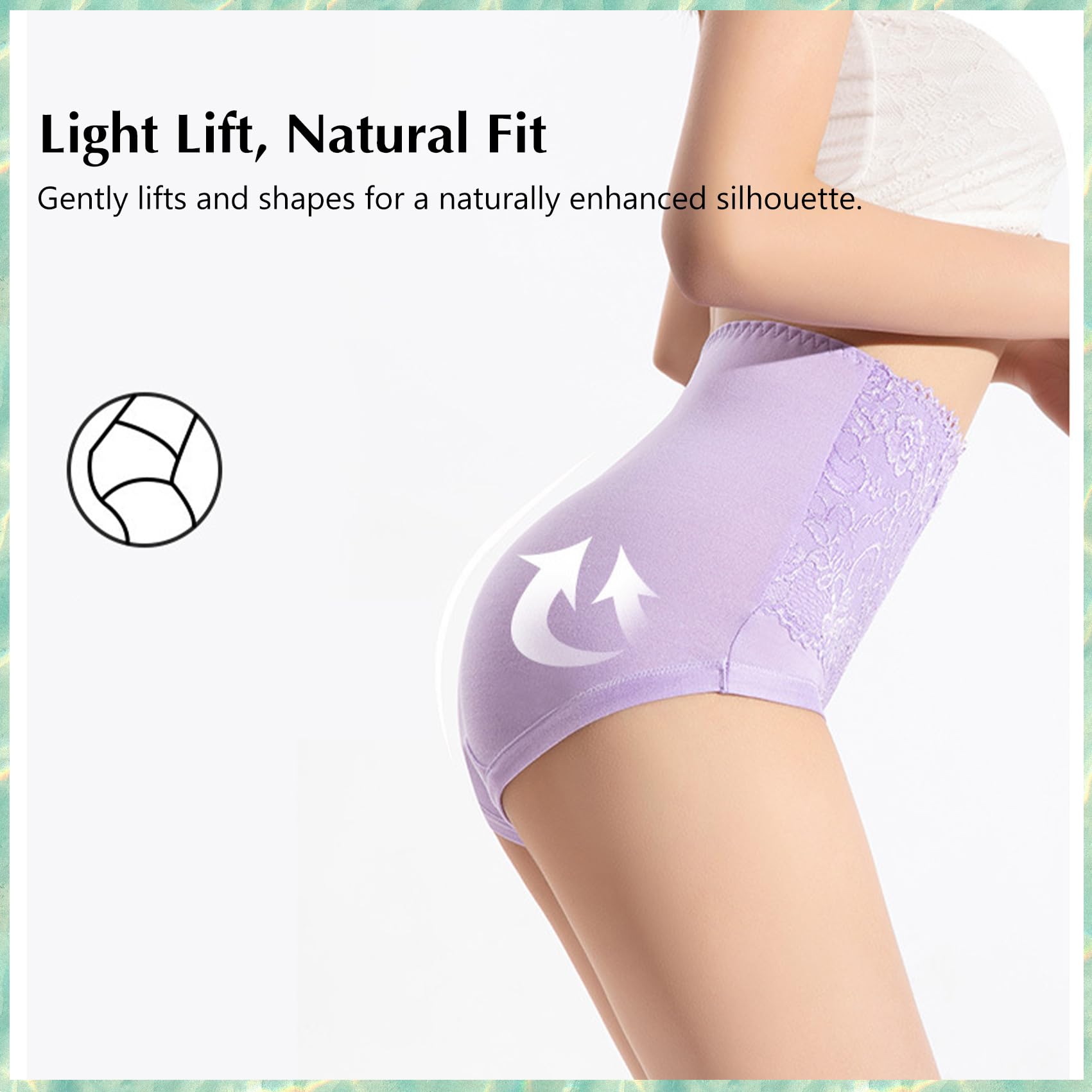 Evella Leak Proof Underwear, Women's Washable Leakproof Underwear