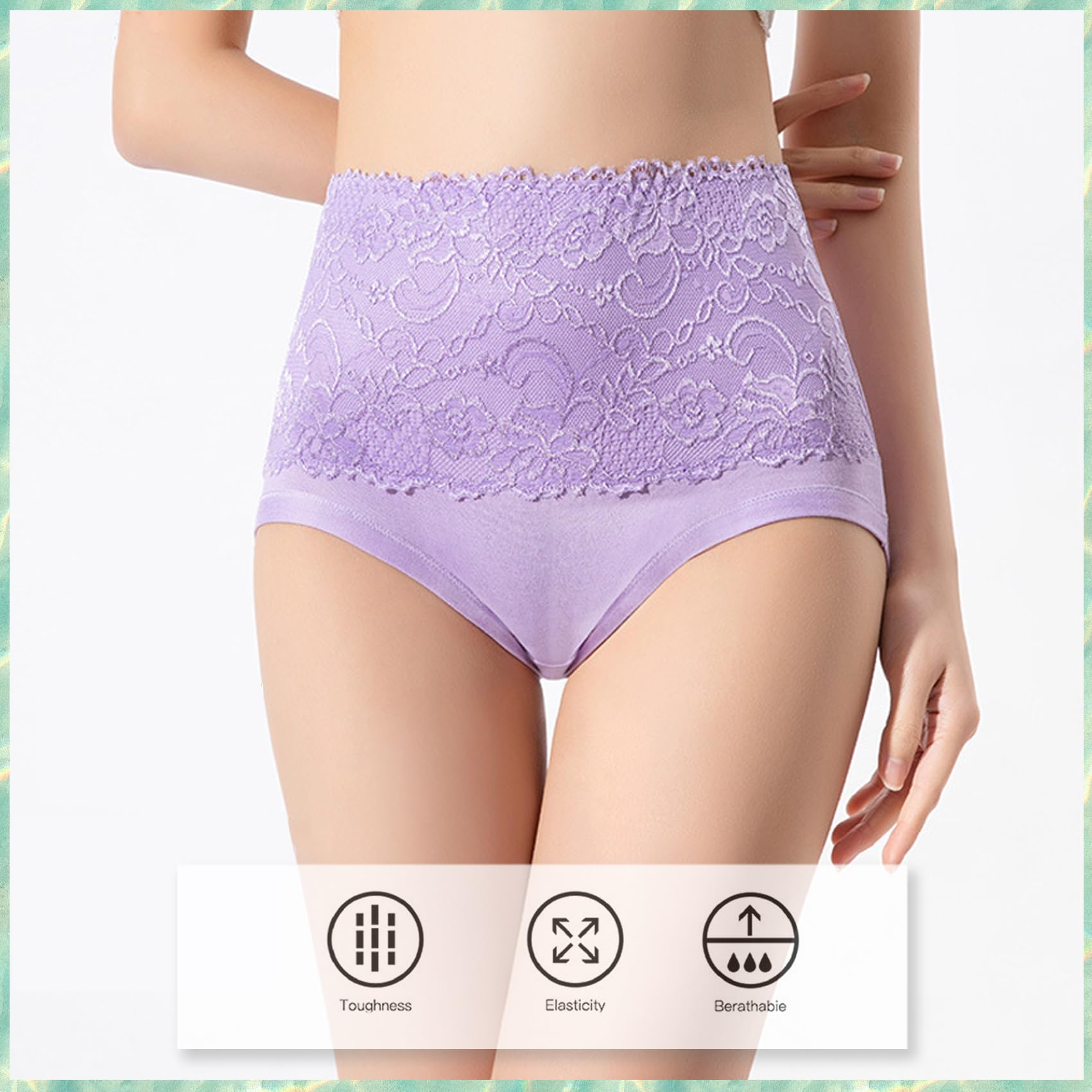 Evella Leak Proof Underwear, Women's Washable Leakproof Underwear