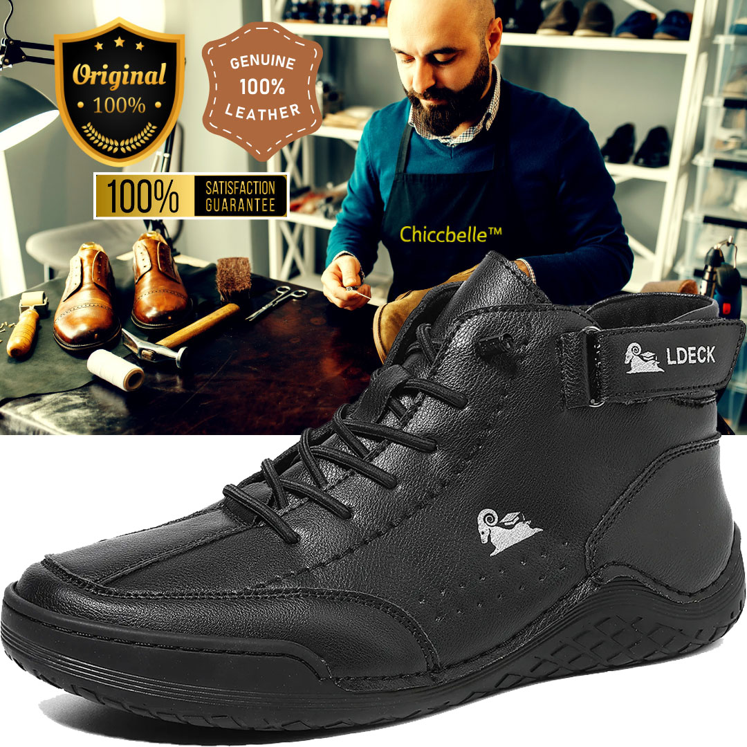 ⏰ 70% off - 2025 Newest Men's Orthopedic Leather Hiking Shoes