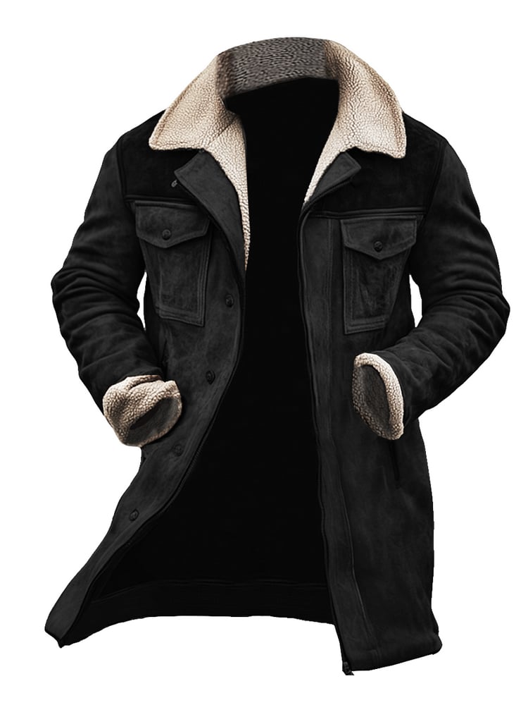 Men's Outdoor Vintage Sports Pocket Jacket