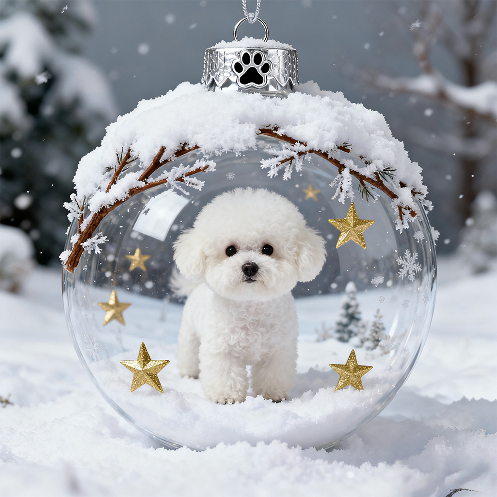 🔥LAST DAY 60% OFF-🐶Canine Crystal Glass Decoration Set