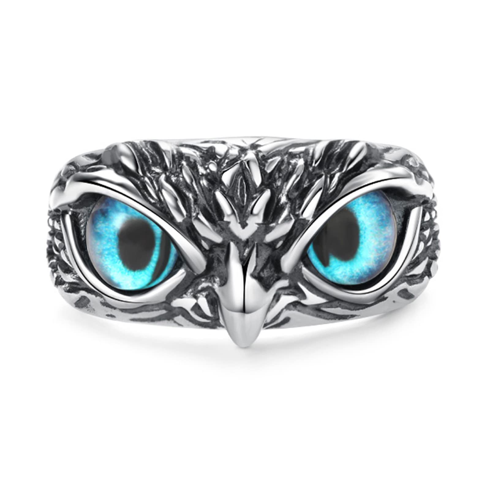 Owl Ring Retro Open Ring Adjustable 