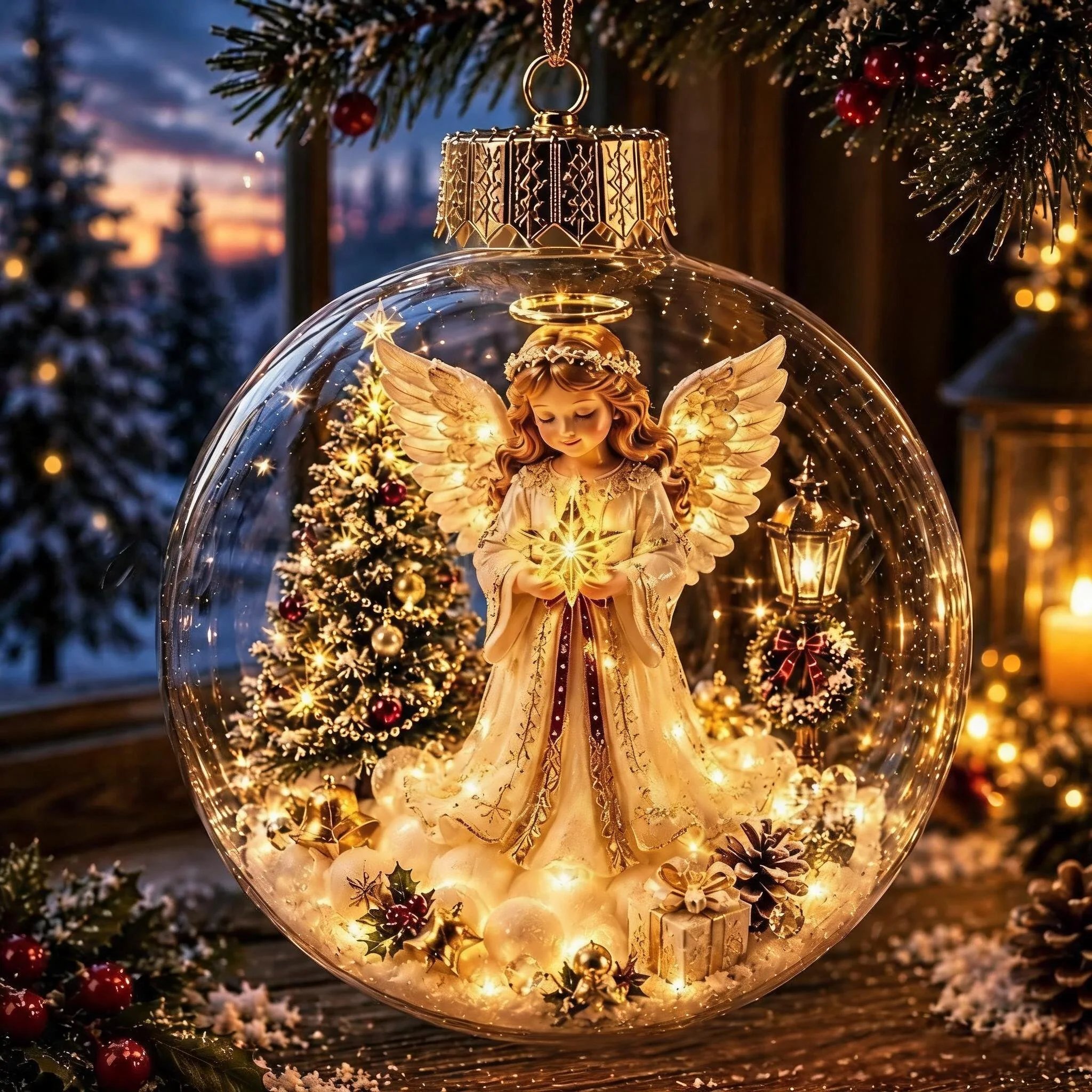 ✨LAST DAY 70% OFF✨ - 🎄Glowing Christmas Ornament🎅