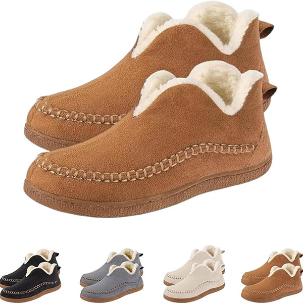 LAST DAY 53% OFF Women's Cozy Fleece-Lined Ankle Boots