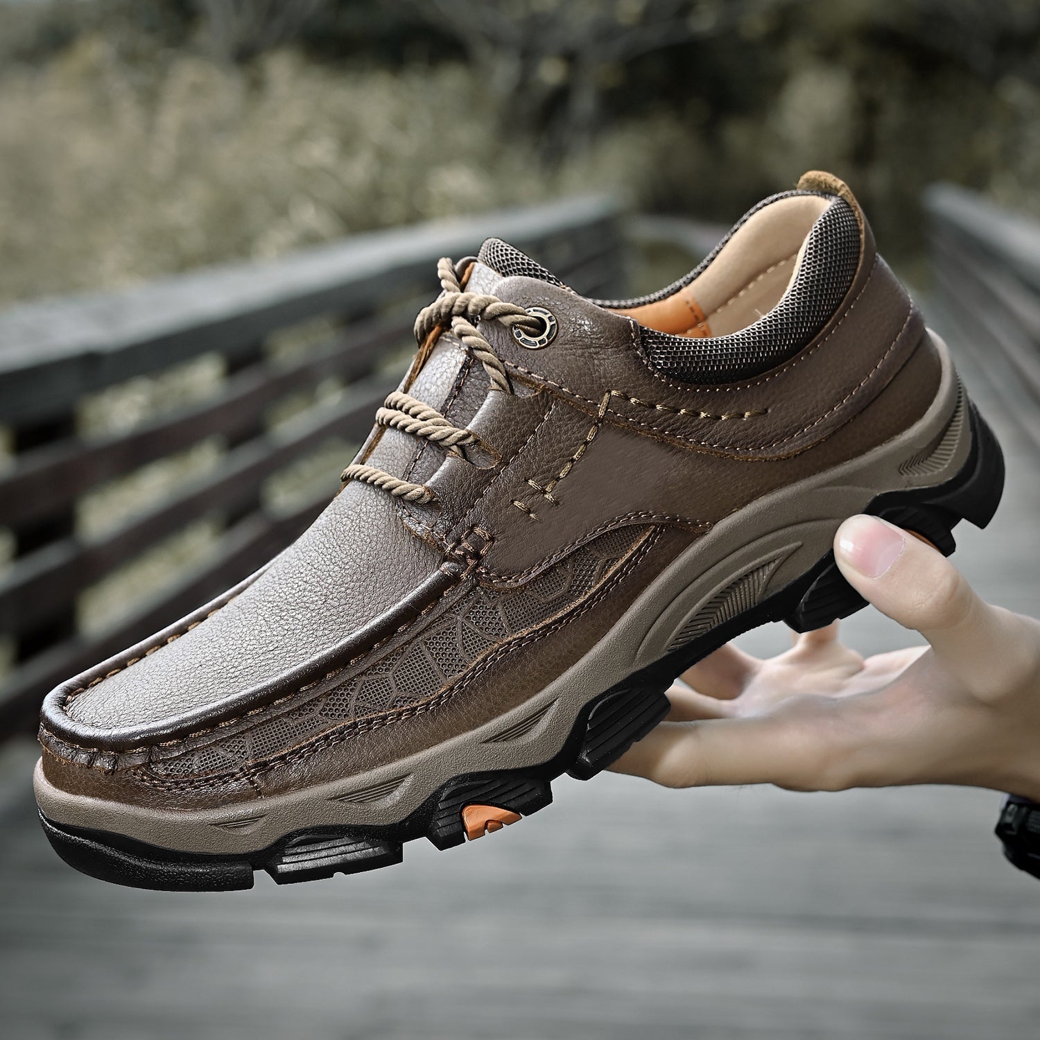 Eldcomf® -  transition with orthopedic and extremely comfortable sole with laces