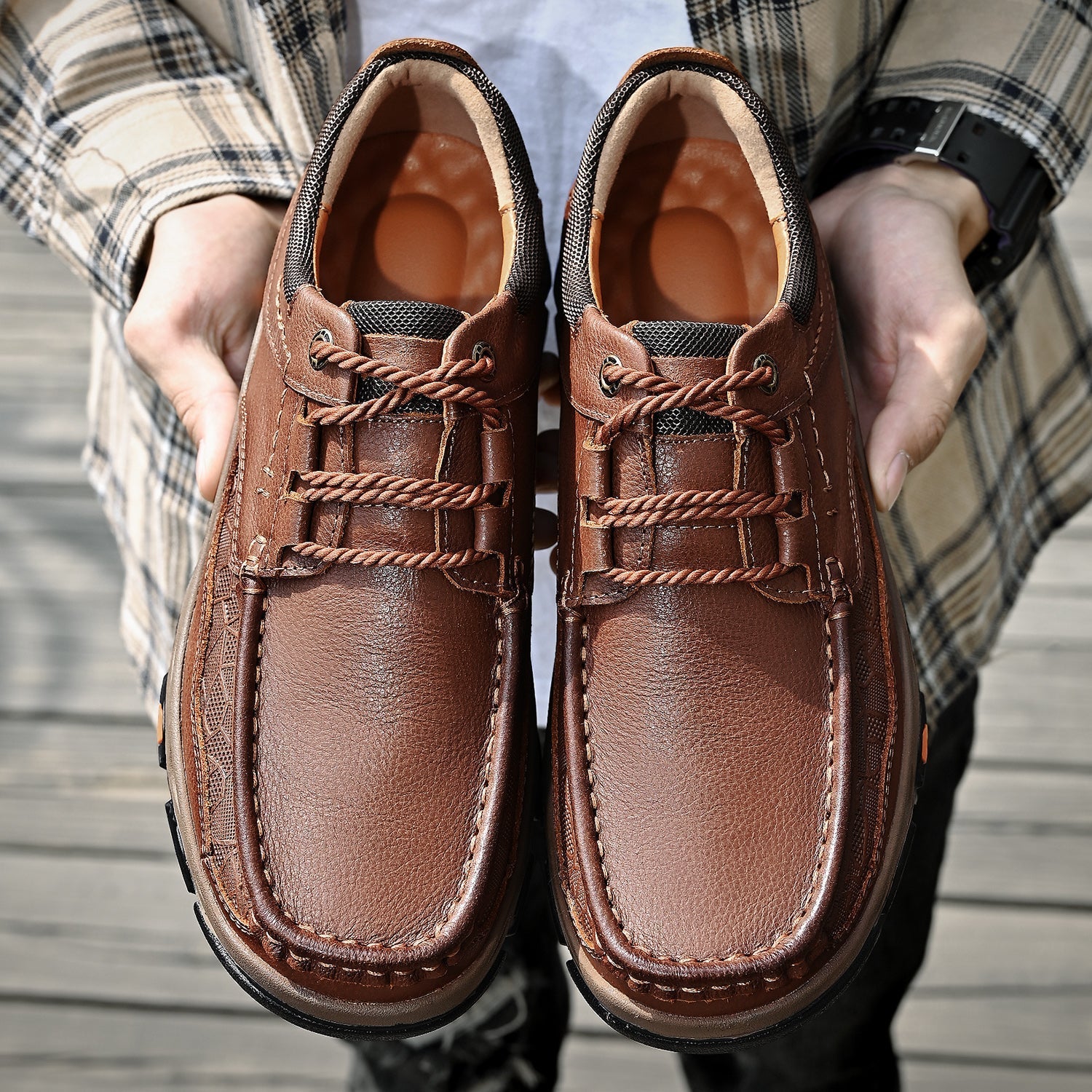 Eldcomf® -  transition with orthopedic and extremely comfortable sole with laces