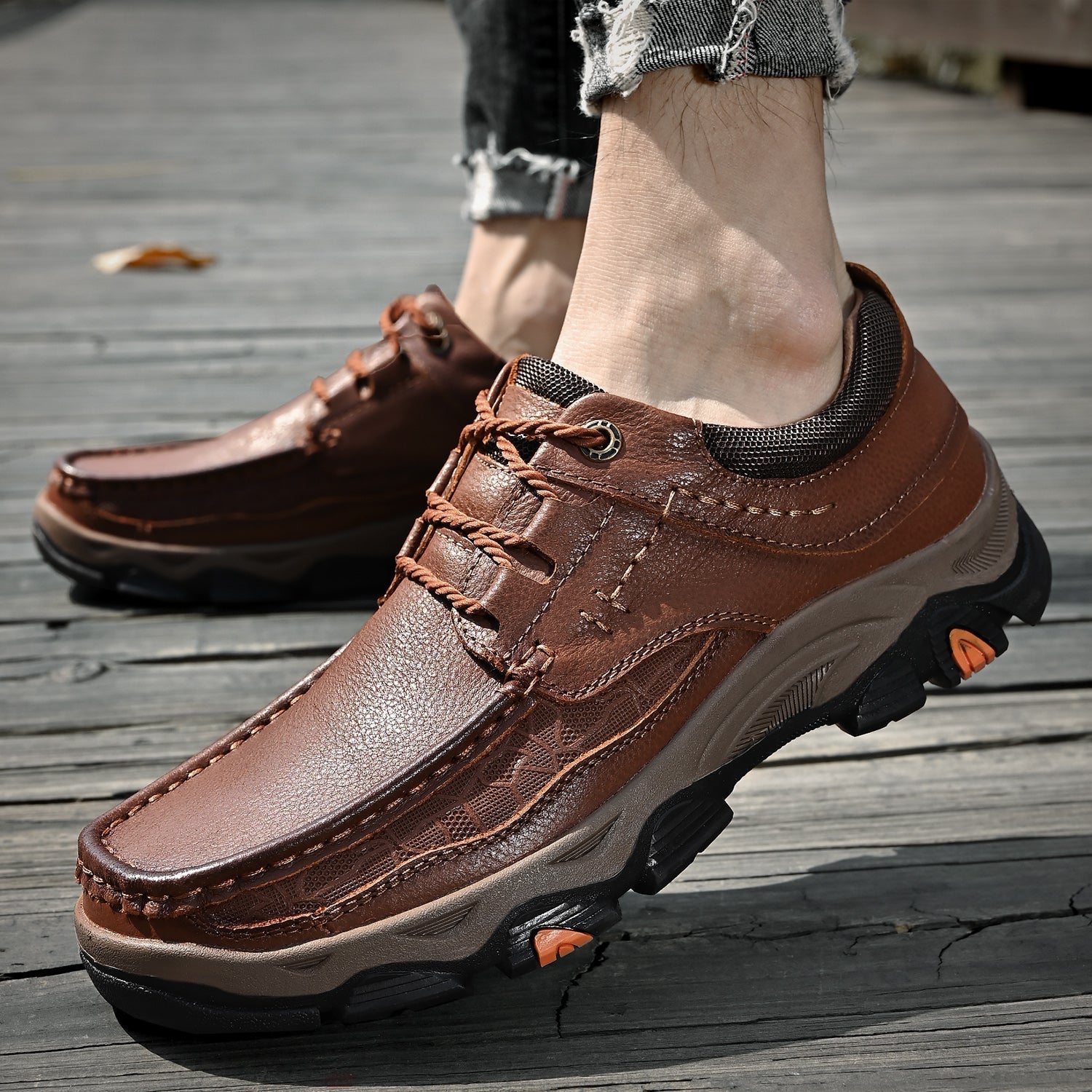 Eldcomf® -  transition with orthopedic and extremely comfortable sole with laces