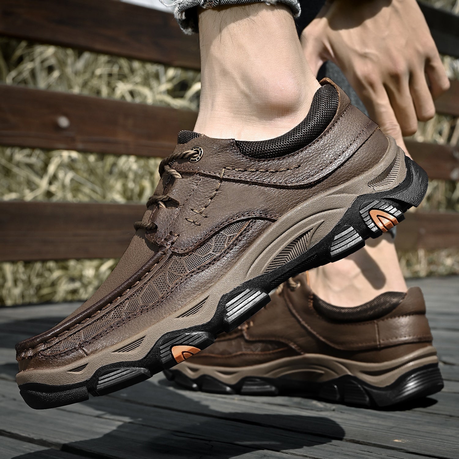 Eldcomf® -  transition with orthopedic and extremely comfortable sole with laces