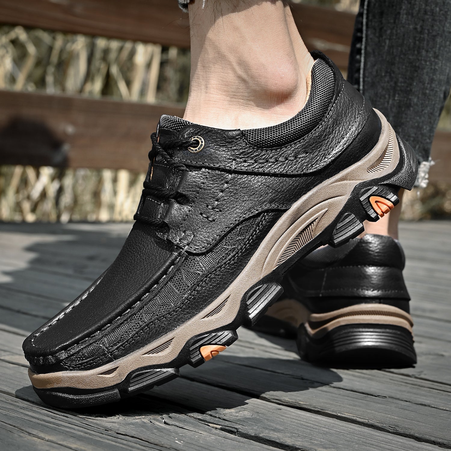 Eldcomf® -  transition with orthopedic and extremely comfortable sole with laces