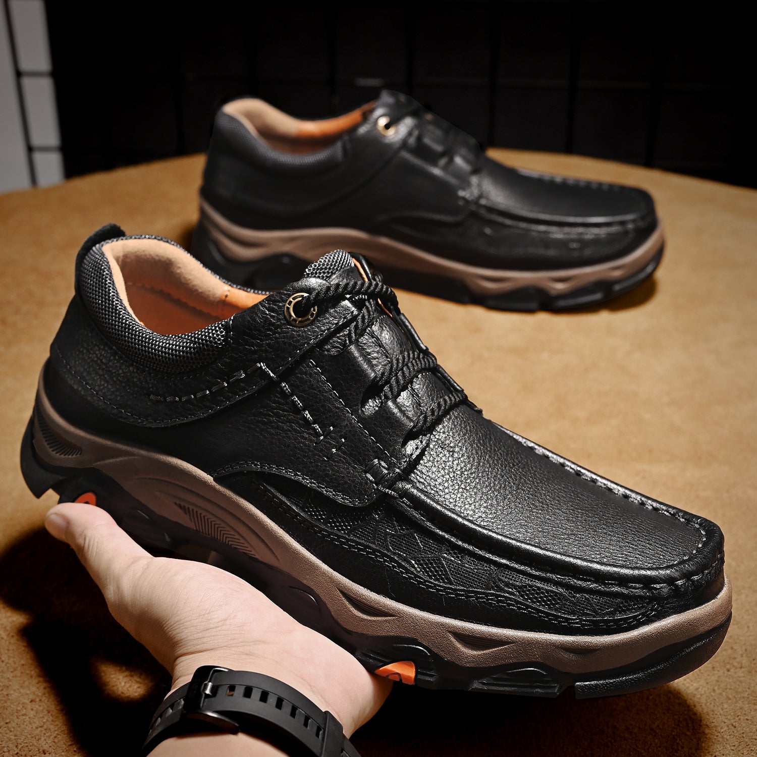 Eldcomf® -  transition with orthopedic and extremely comfortable sole with laces