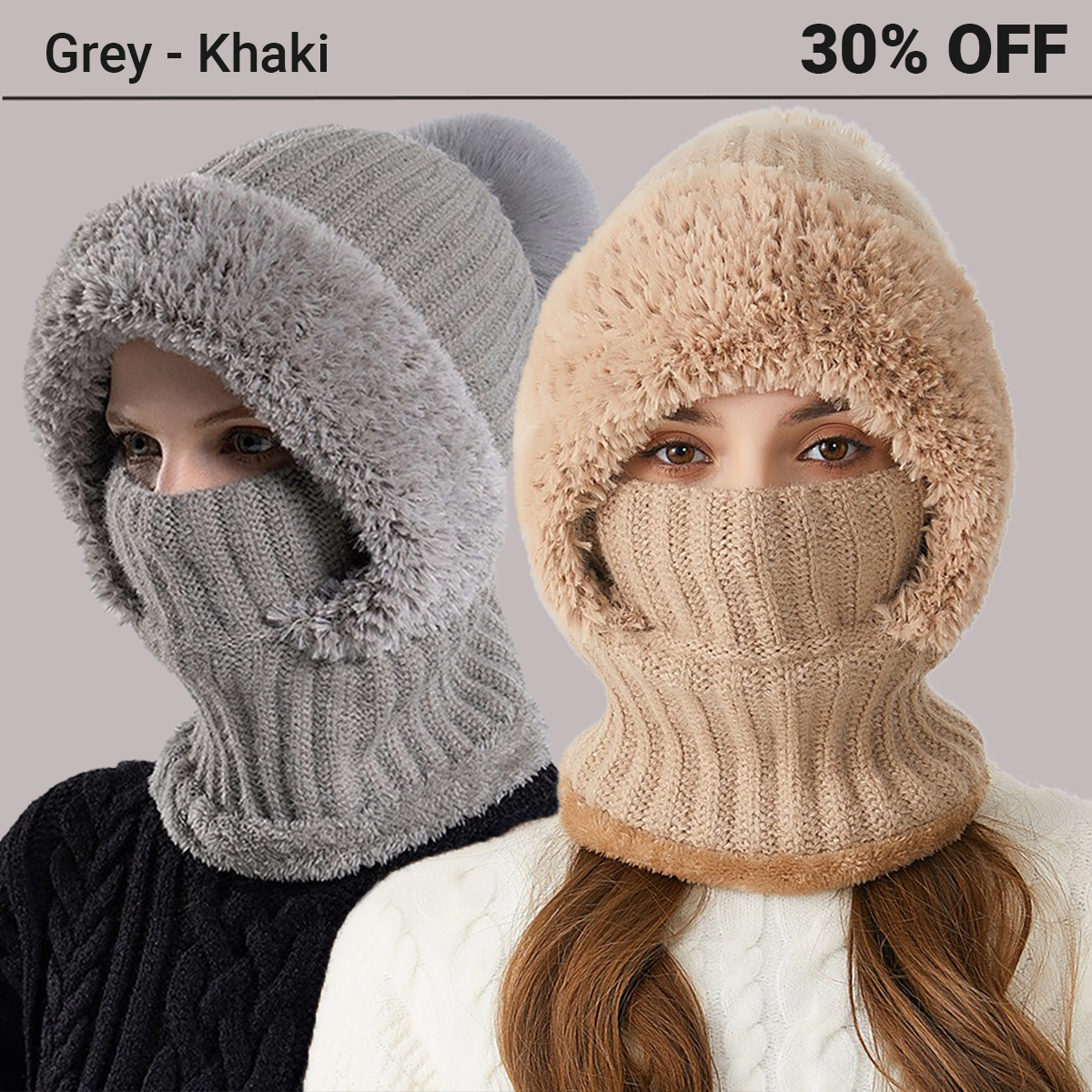 🔥50% OFF🎁Women's Knitted Hat In Autumn And Winter