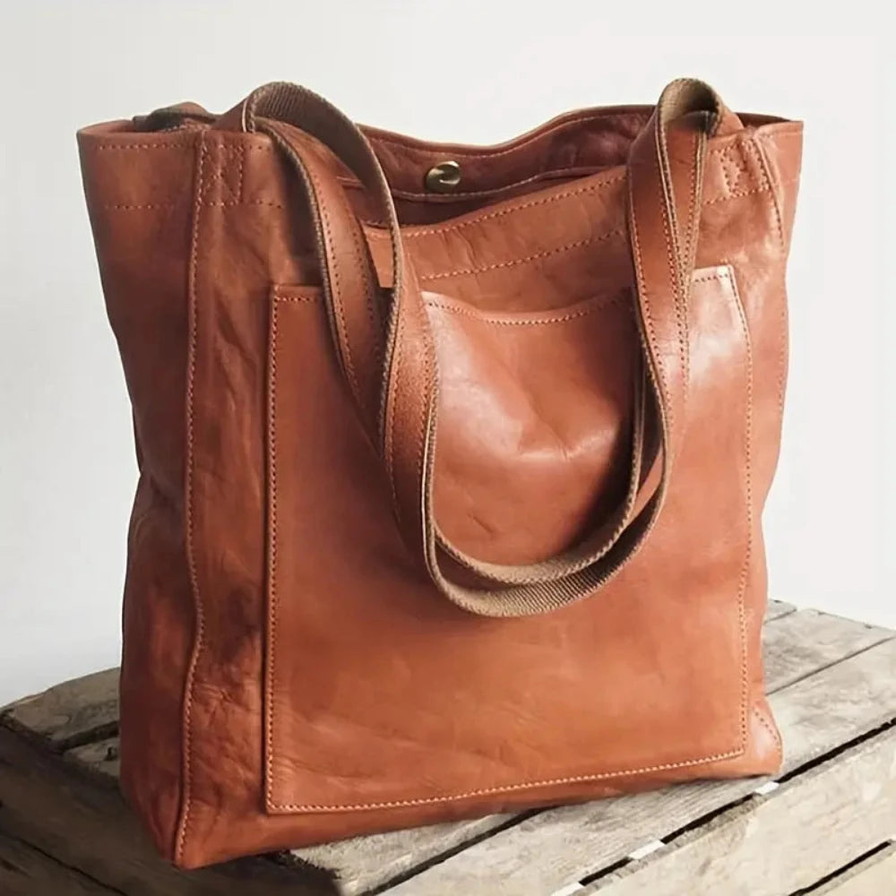Women's Calfskin Leather Shoulder Bag
