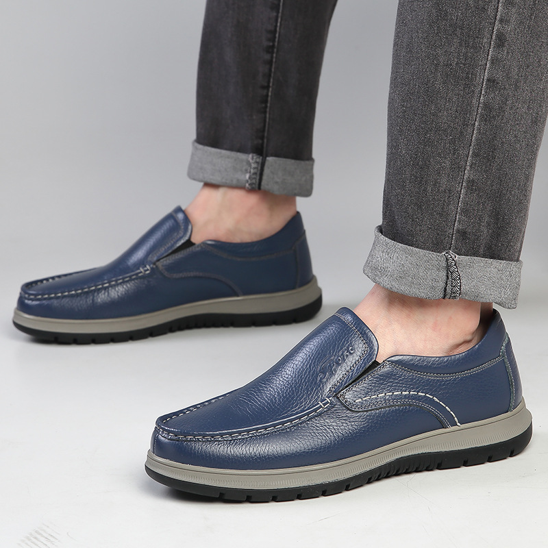 ⏰ Sale 60% off - 2025 Newest Men's Orthopedic Leather Loafers