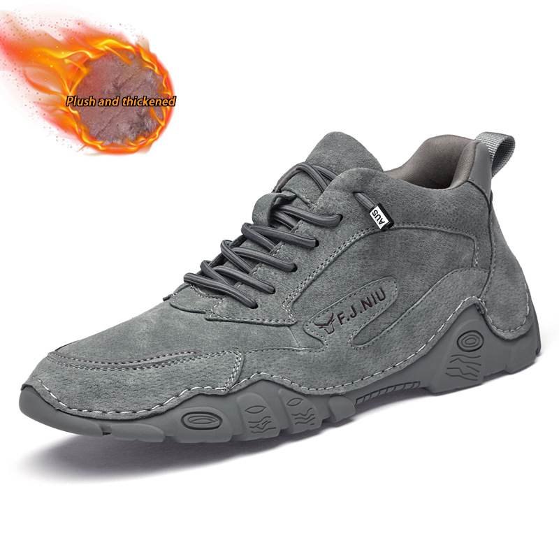 🔥Hot-selling-Men's non-slip genuine leather orthopedic shoes with arch support