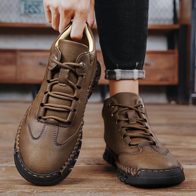 🔥Hot-selling 50% off today only🔥Men's handmade non-slip genuine leather orthopedic shoes