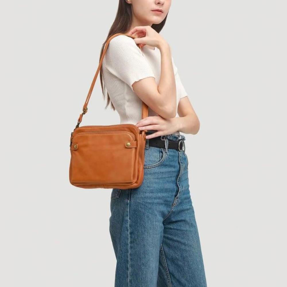 Women's Calfskin Leather Shoulder Bag