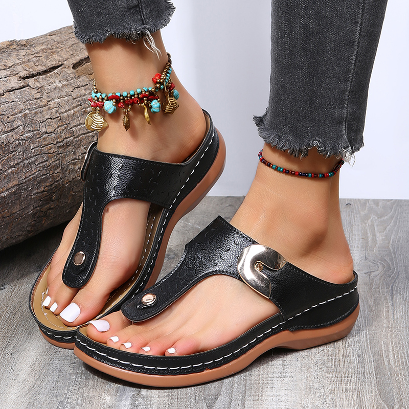 WOMEN  SOFT FOOTBED ORTHOPEDIC ARCH-SUPPORT SANDALS