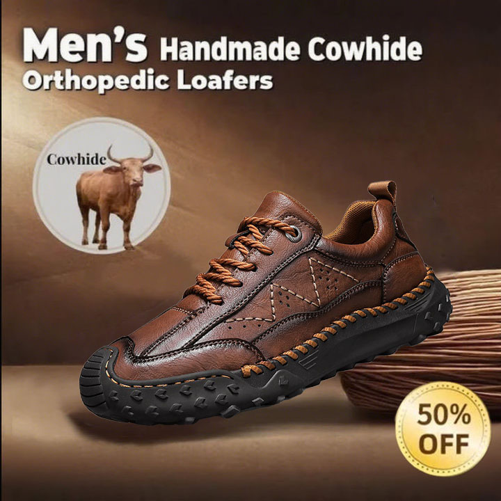 ⏰Today 50% OFF ⏰Wide toe box loafers Casual leather arch support