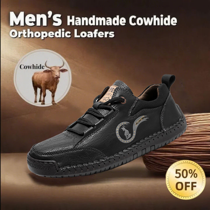 🔥Today 50% OFF🔥 Wide toe box loafers Casual leather arch support