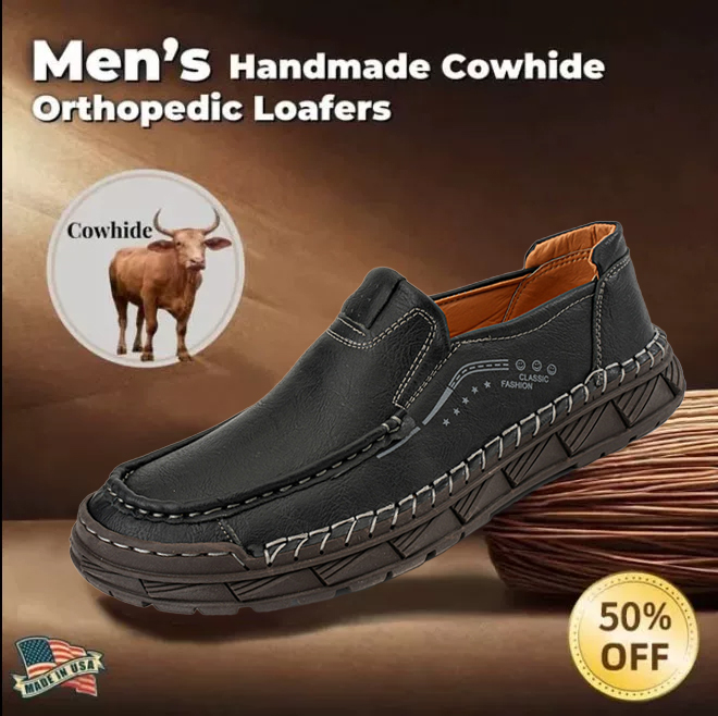 50% off - 2025 Newest Men's Orthopedic Leather Loafers