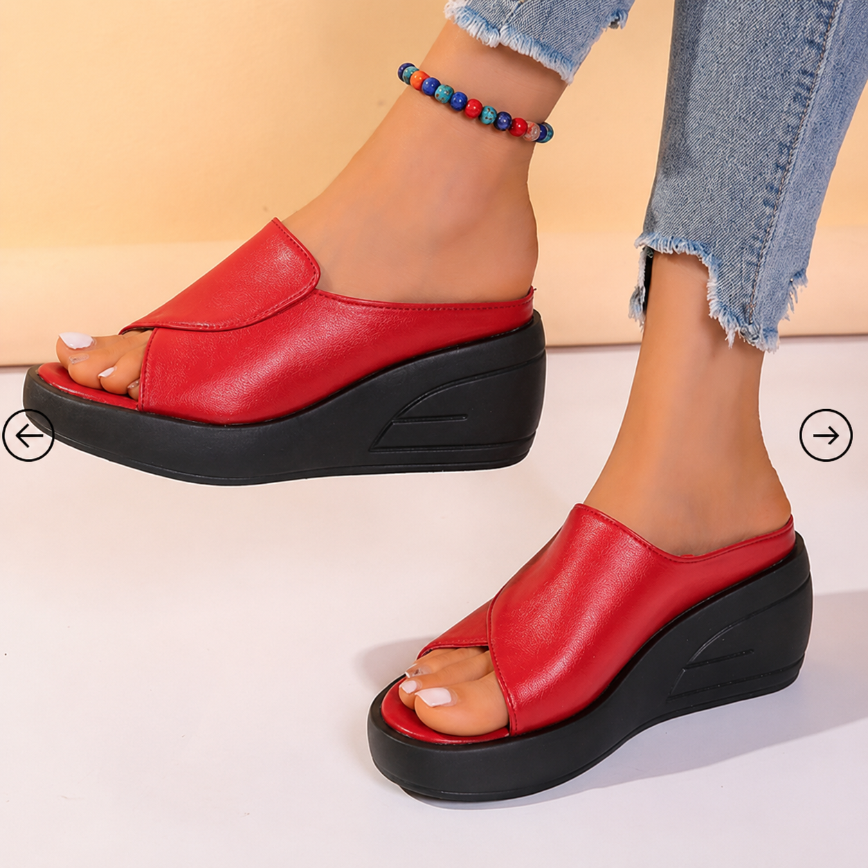 🔥LAST DAY 70% OFF🔥 | Orthopedic Slip-on Wedge Sandals