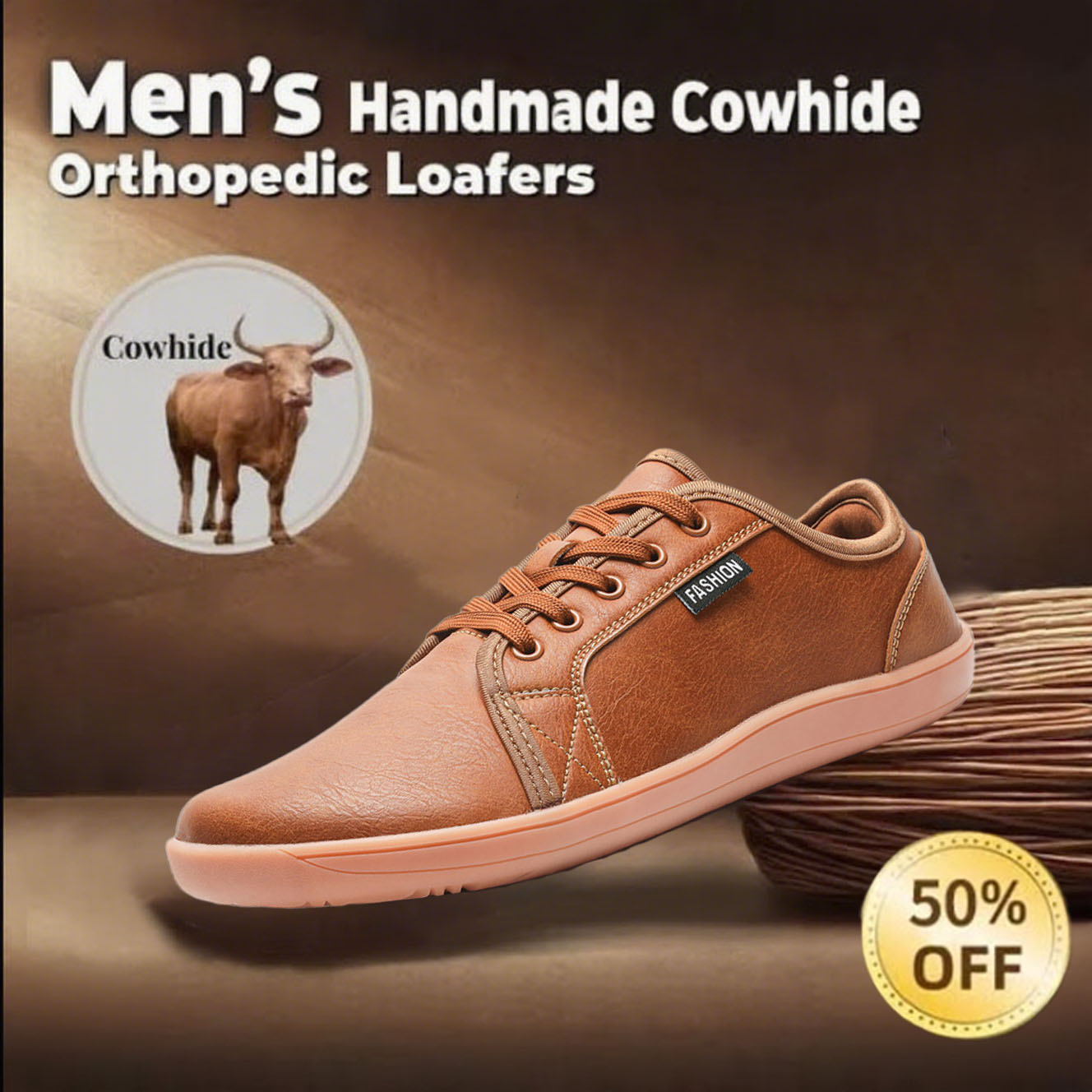 Today 70% OFF🔥 Wide toe box loafers Casual leather arch support